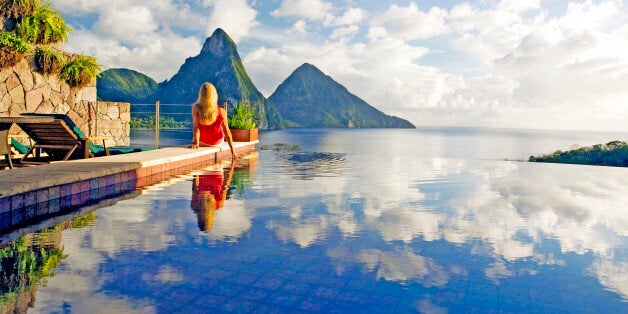 Jade Mountain hotel, Saint Lucia