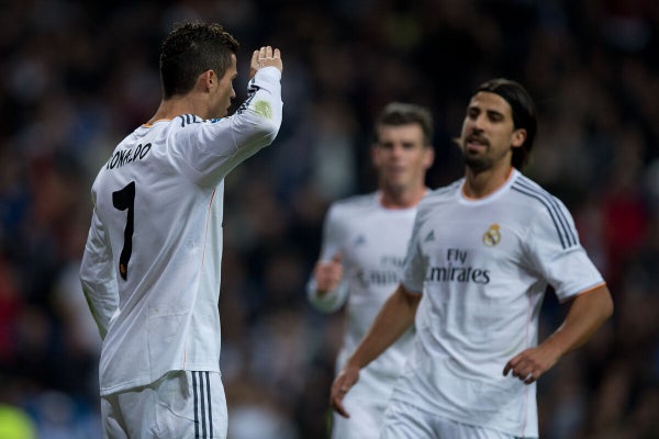 Football GIF: Cristiano Ronaldo Salutes Sepp Blatter With 'Commander' Goal  Celebration vs Sevilla