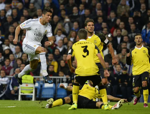 Football GIF: Cristiano Ronaldo Salutes Sepp Blatter With 'Commander' Goal  Celebration vs Sevilla