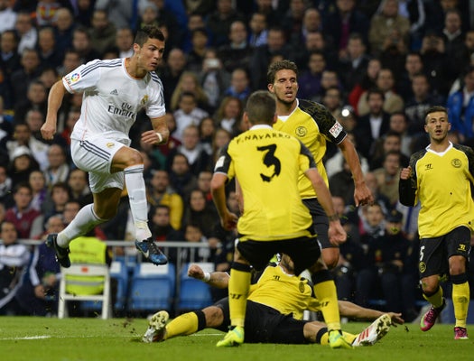 Football GIF: Cristiano Ronaldo Salutes Sepp Blatter With