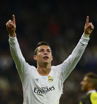 Football GIF: Cristiano Ronaldo Salutes Sepp Blatter With