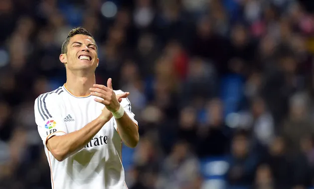 Football GIF: Cristiano Ronaldo Salutes Sepp Blatter With 'Commander' Goal  Celebration vs Sevilla