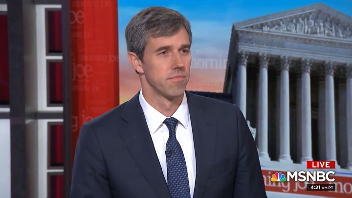 Beto O'Rourke (D-Tx.) warned Thursday that electing former Vice President Joe Biden in 2020 would be a detrimental "return to the past."