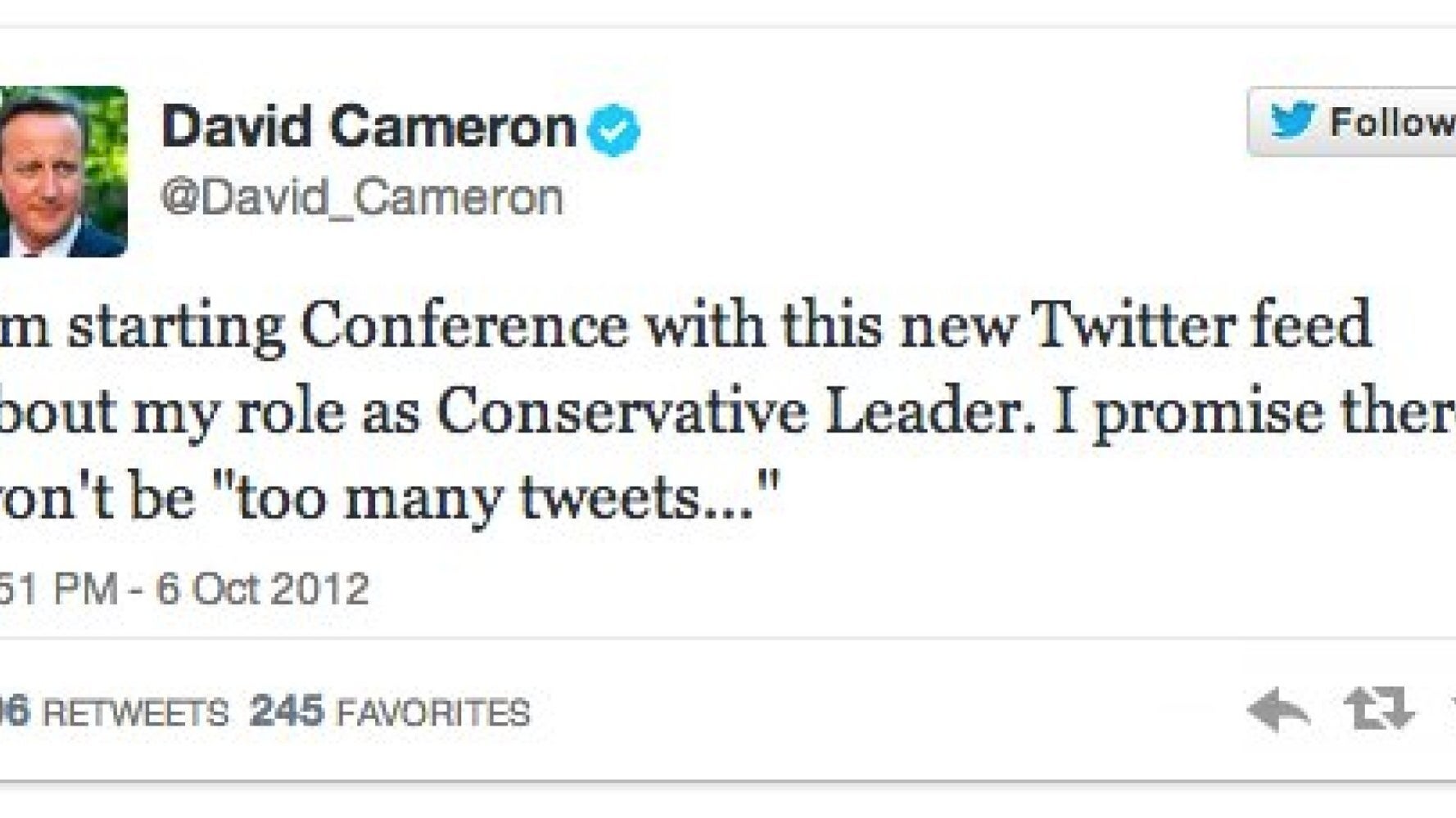 9 Politicians And The First Tweets They Ever Sent HuffPost UK Politics