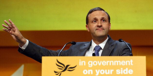BIRMINGHAM, ENGLAND - SEPTEMBER 20: Steve Webb MP, Minister of State for Pensions, speaks at the Liberal Democrat Autumn Conference at the International Convention Centre (ICC) on September 20, 2011 in Birmingham, England. Pensions minister Steve Webb warned against pensions unlocking firms and said he will prioritise reducing charges levied on pension funds, in his speech at the parties annual conference. (Photo by Matt Cardy/Getty Images)