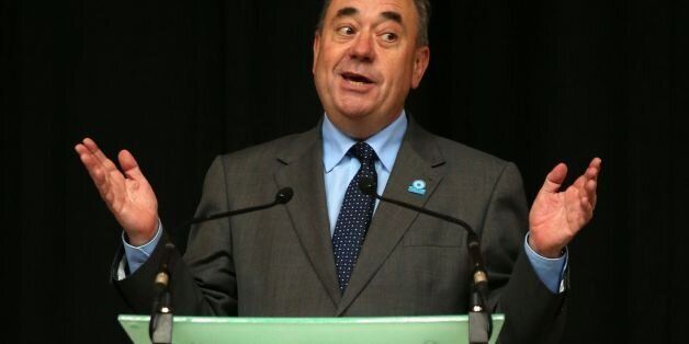File photo dated 15/08/14 of Alex Salmond who has said Scotland would be the wealthiest country in the world to become independent if there is a Yes vote in four weeks' time.