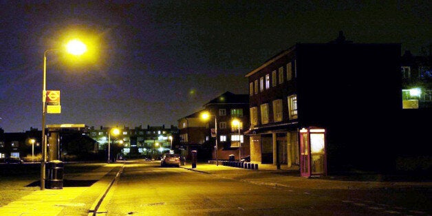 Saxon Avenue, Hounslow, west London, where police today, used a controversial new power to make it a no-go area for teenage hoodlums. Under a section of the Anti-Social Behaviour Act 2003, which came into force last week, officers have the power to disperse groups of people who have gathered in an area which is designated an anti-social hotspot by a local council. Police in Hounslow, west London said they and Hounslow Council had issued an order under the Act to designate an area called Saxon Avenue where gangs of youths are terrorising local people.