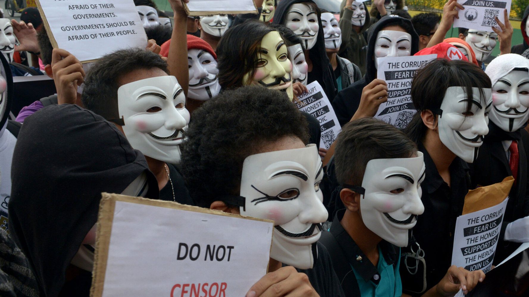 Ringlet assistent Udvidelse Million Mask March: Anonymous Take Part In Global Protest (PICTURES) |  HuffPost UK News