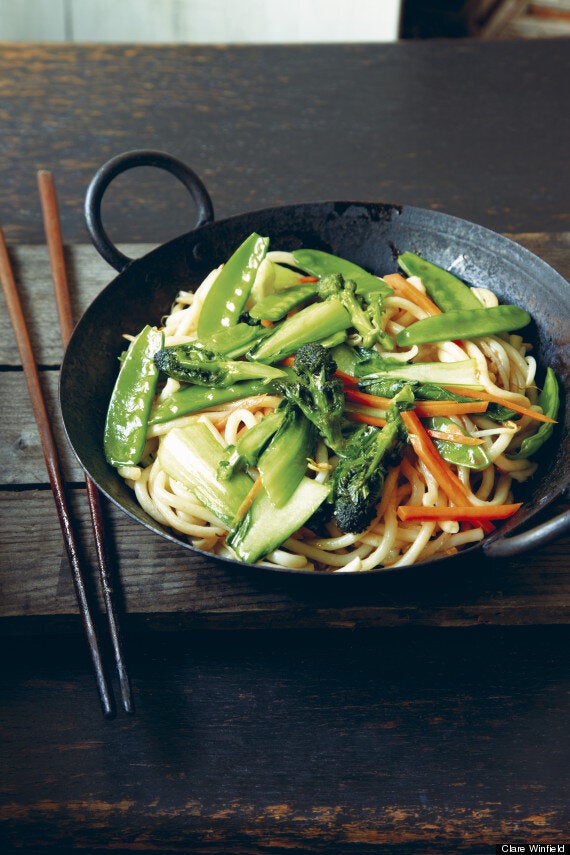 Vietnamese Recipes StirFried Udon, Caramelised Sardines And Avocado