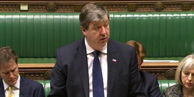 Secretary of State for Scotland Alistair Carmichael makes a statement about the police helicopter crash in Glasgow at the House of Commons, London.