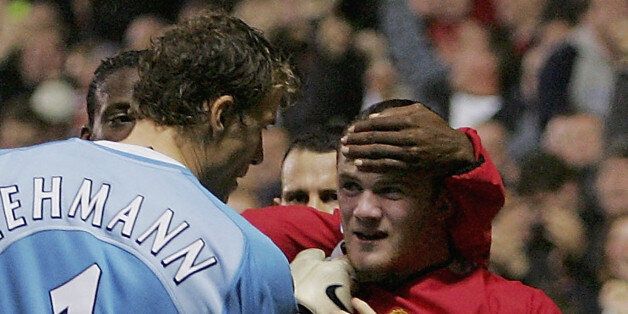 Jens Lehmann takes umbrage with Wayne Rooney scoring past him in 2004
