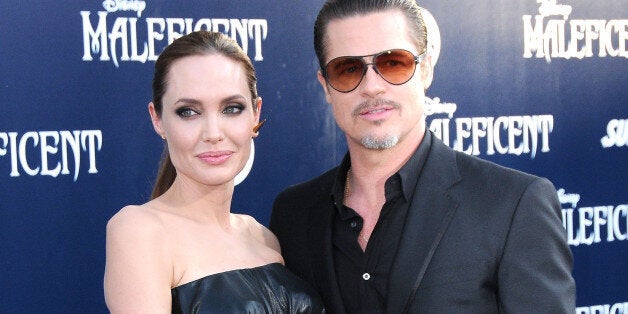 Angelina Jolie and Brad Pitt