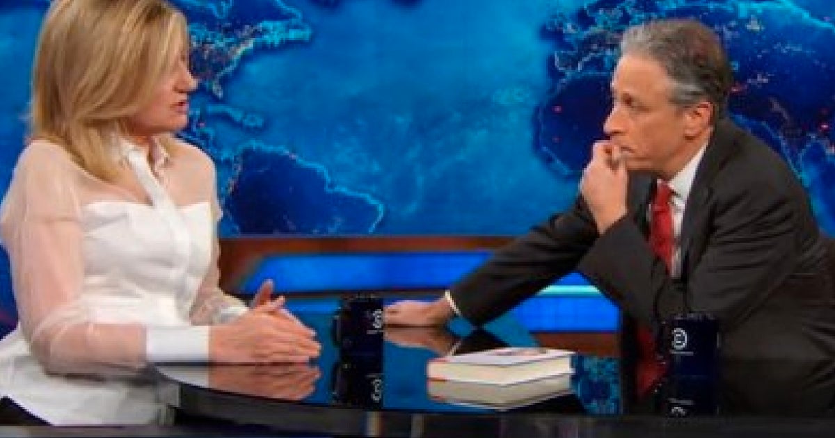 The Daily Shows Jon Stewart Asks Arianna Huffington About Smart