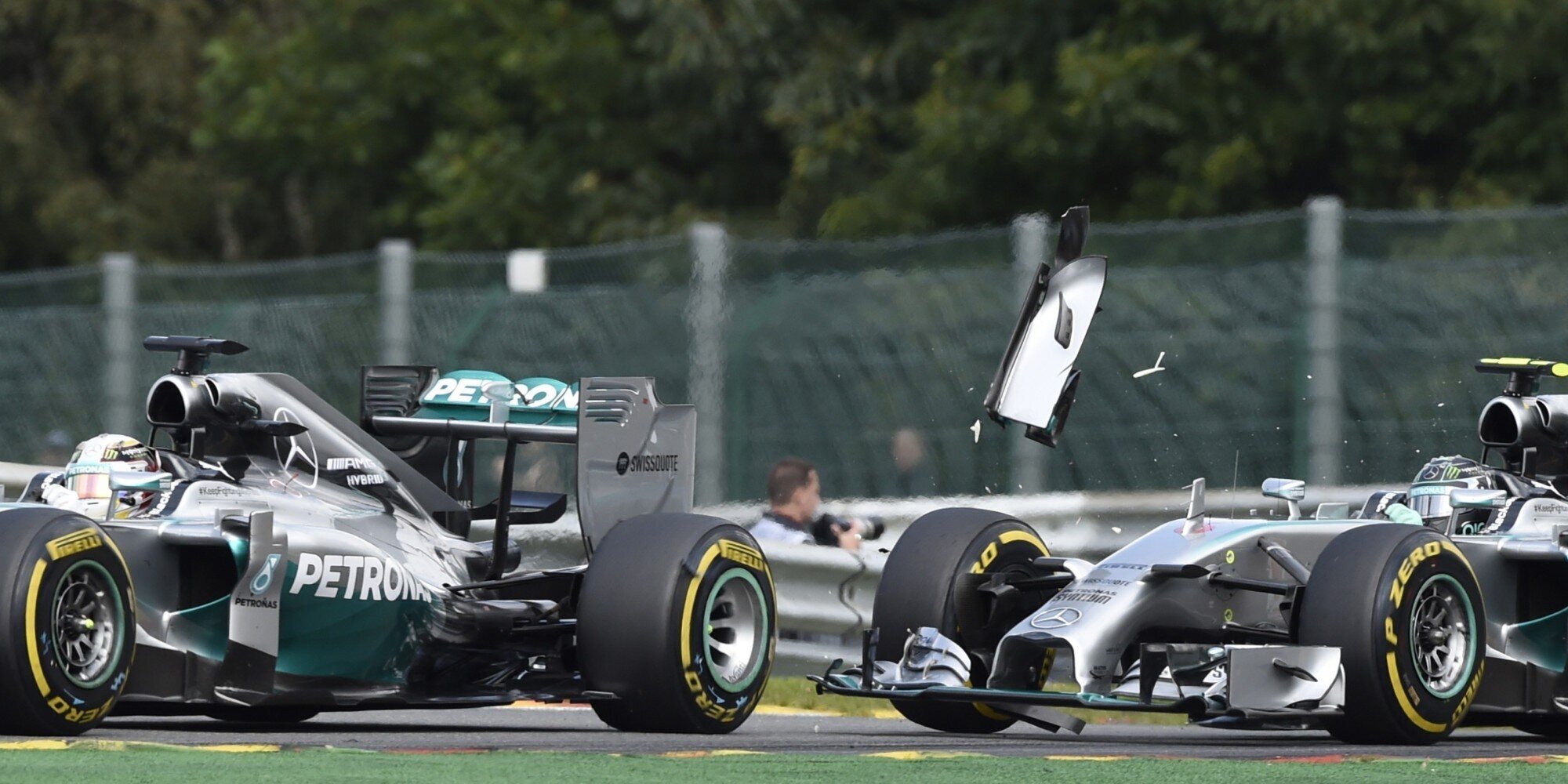 Nico Rosberg Disciplined By Mercedes For Lewis Hamilton Collision ...