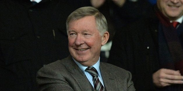 Ferguson at the derby on Tuesday night