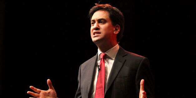 Labour leader Ed Miliband during his speech at the Scottish Labour Party conference at the Perth Concert Hall in Perth.