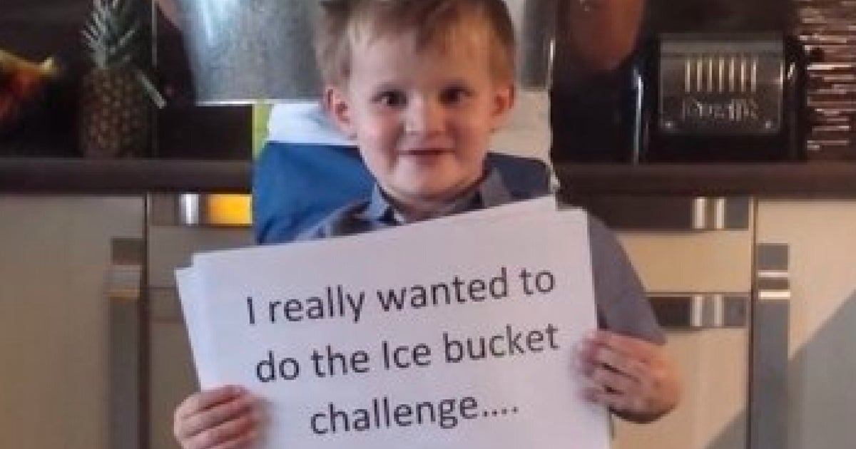 Even If You've Had Ice Bucket Overkill, This FiveYearOld's Version