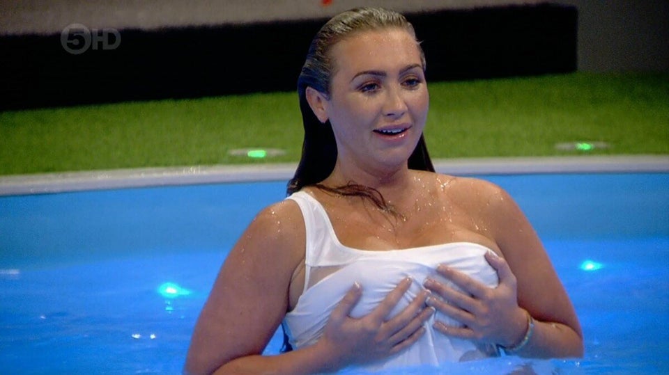 Lauren Goodger's 'CBB' Wardrobe Malfunction