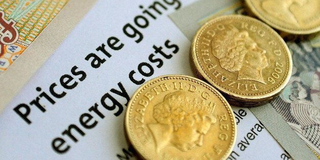 File photo dated 22/04/12 of money with energy bills as households have been urged to "fight back" as they face the almost certain prospect of industry-wide energy price hikes.