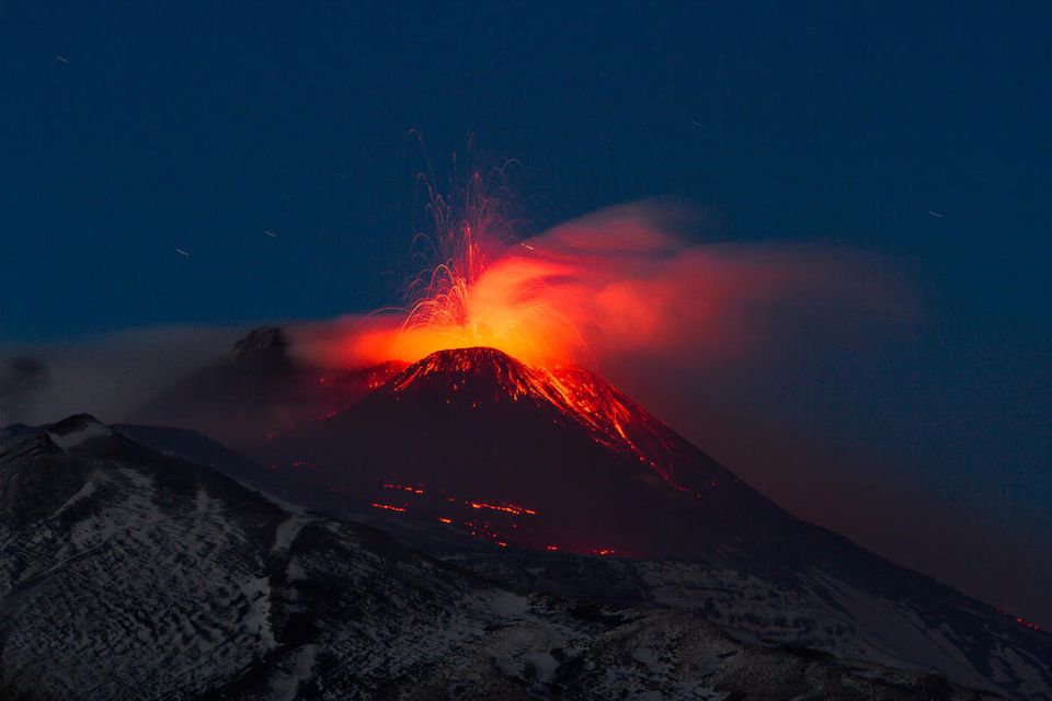 Etna Eruption