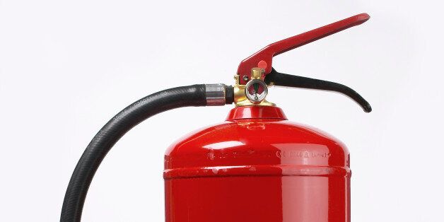 Joseph Small is said to have inserted the hose of a fire extinguisher into his bottom (file picture)