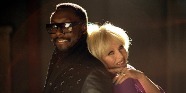 Will.i.am and Joanna Lumley