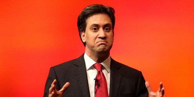 Labour leader Ed Miliband during his speech at the Scottish Labour Party conference at the Perth Concert Hall in Perth.