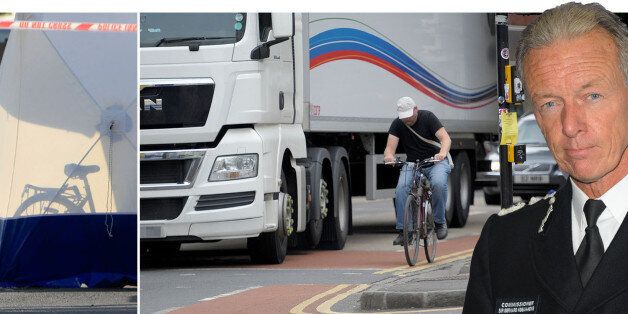 Cyclists 'one wobble' from disaster