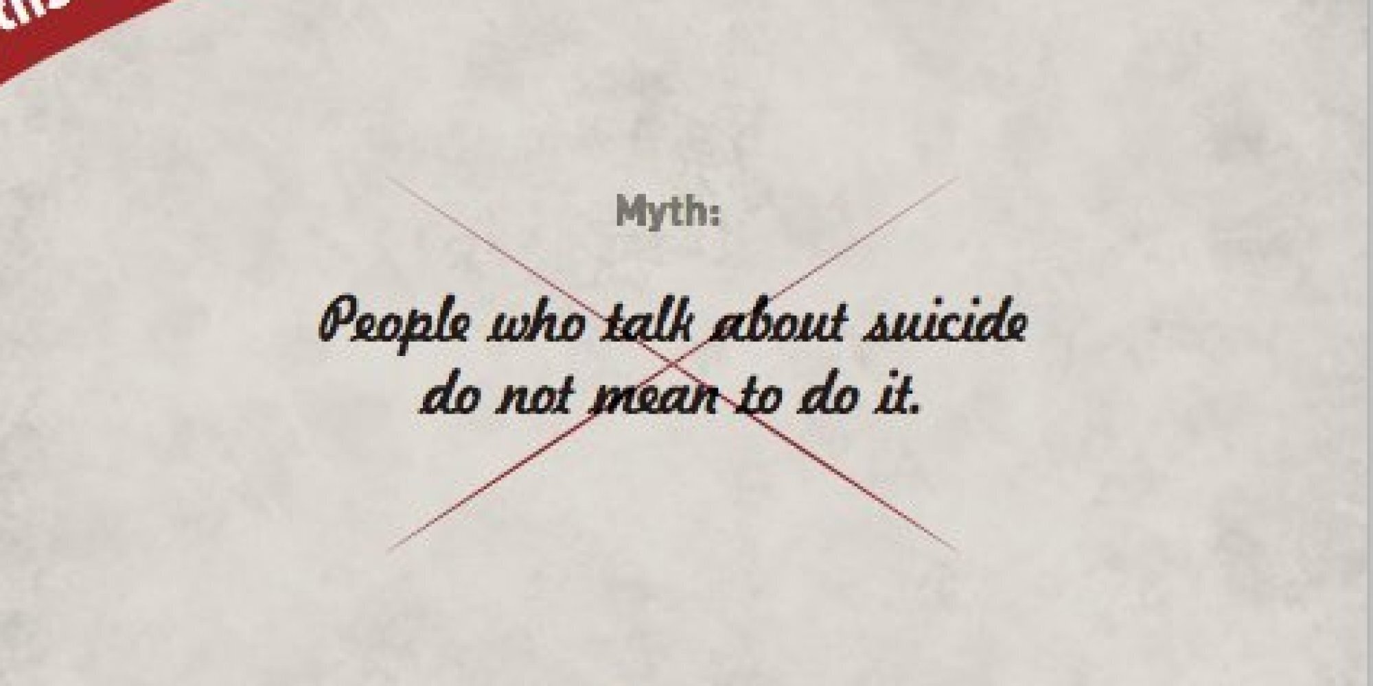 Myths About Suicide by Thomas E. Joiner