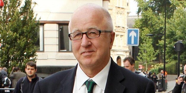 File photo dated 27/09/2013 of former Rotherham MP Denis MacShane 65, leaving the Old Bailey, central London, who is expected to appear in court today accused of making bogus expenses claims of nearly £13,000.