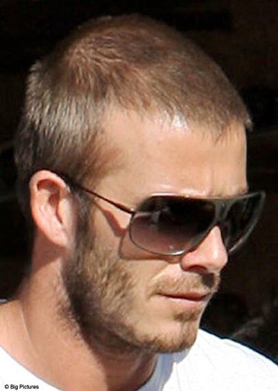 David Beckham Chooses Hair Thickening Fibres