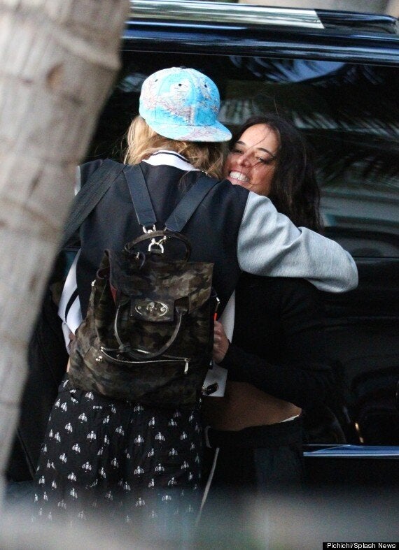 Kris Jenner carries her favourite Chanel graffiti backpack and