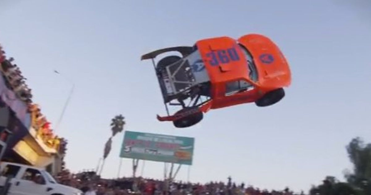 Stunt Driver Completes First 'Barrel Roll' In A Car (VIDEO) HuffPost