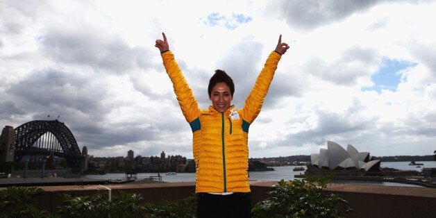 SYDNEY, AUSTRALIA - OCTOBER 30: Lydia Lassila of Australia poses during the Australian Winter Olympics Games press conference at Museum of Contemporary Art on October 30, 2013 in Sydney, Australia. (Photo by Ryan Pierse/Getty Images)