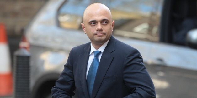 The new Culture Secretary Sajid Javid pictured in Downing Street today. He replaces Maria Miller who resigned from the post after an expenses row.