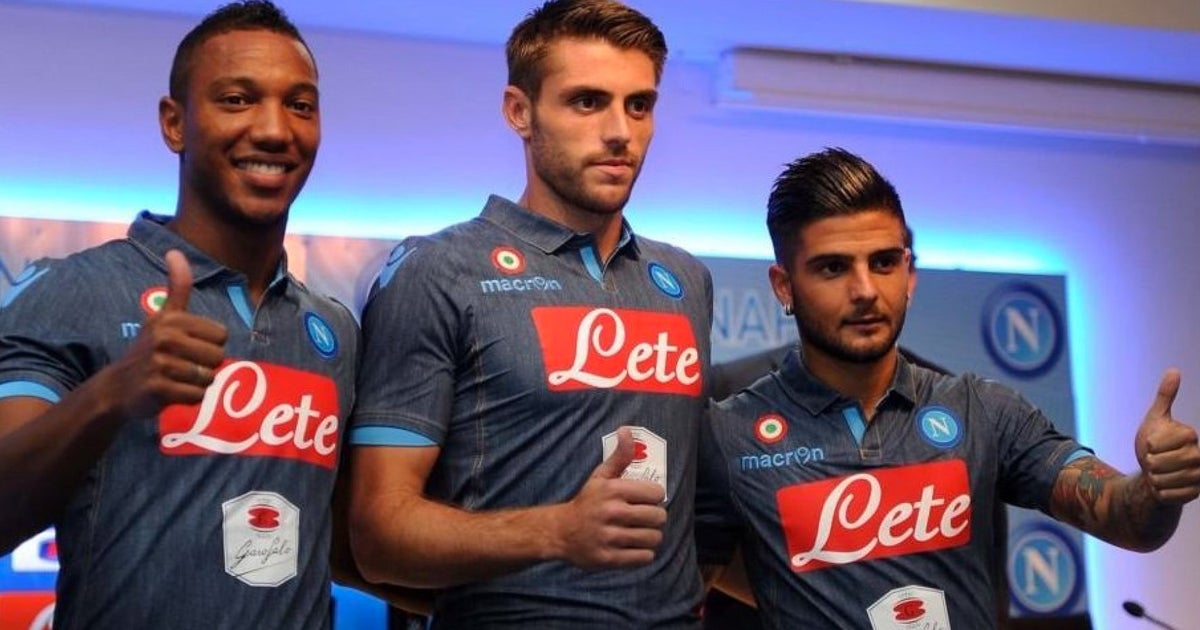 Napoli Reveal Away Kit Made From Denim HuffPost UK Sport