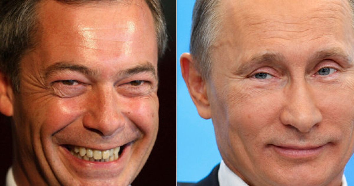 Vladimir Putin's Divorce Finalised, Freeing Him To Marry Nigel Farage ...