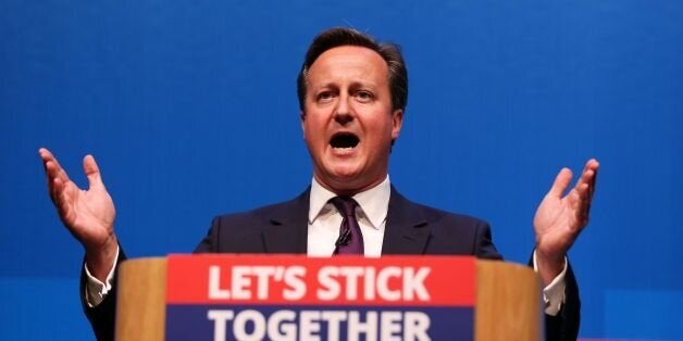 Prime Minister David Cameron makes a speech in Aberdeen where he spoke for the millions across the UK he says would be