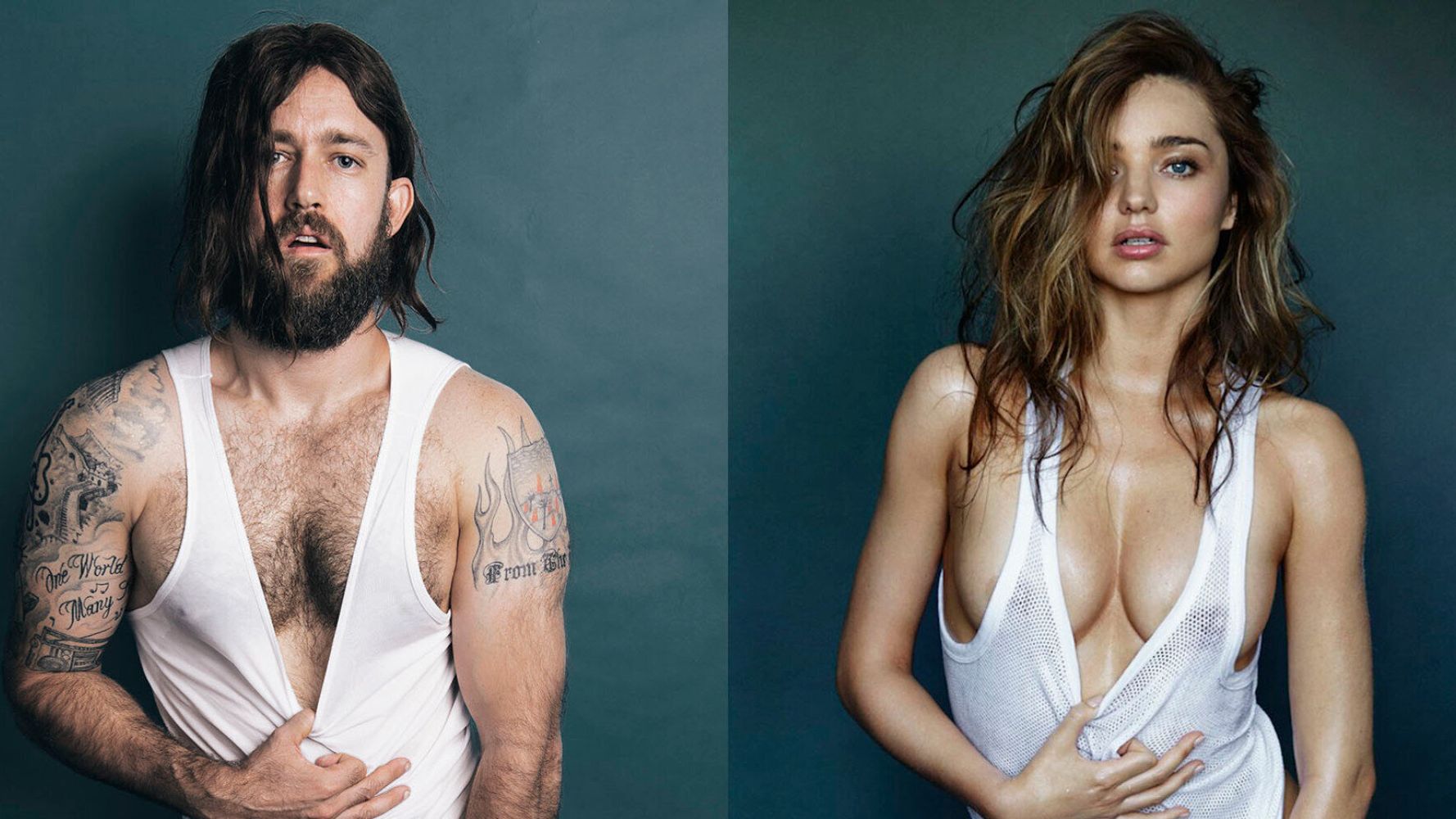 Miranda Kerr's GQ Shoot Recreated By A Man, And It's Weird And  Thought-Provoking | HuffPost UK News