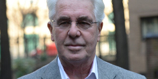 PR guru Max Clifford arrives at Southwark Crown Court, London where he is accused of a string of indecent assaults.