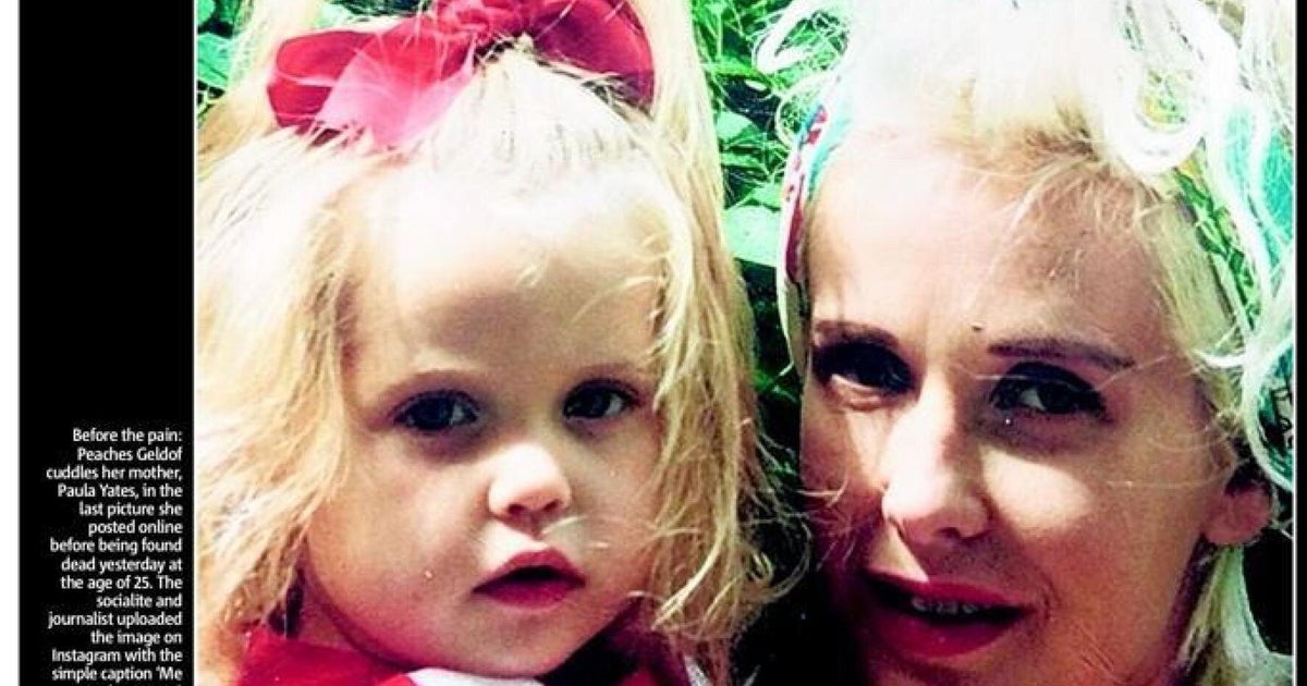 Peaches Geldof's Thoughts Were With Her Mother Paula Yates