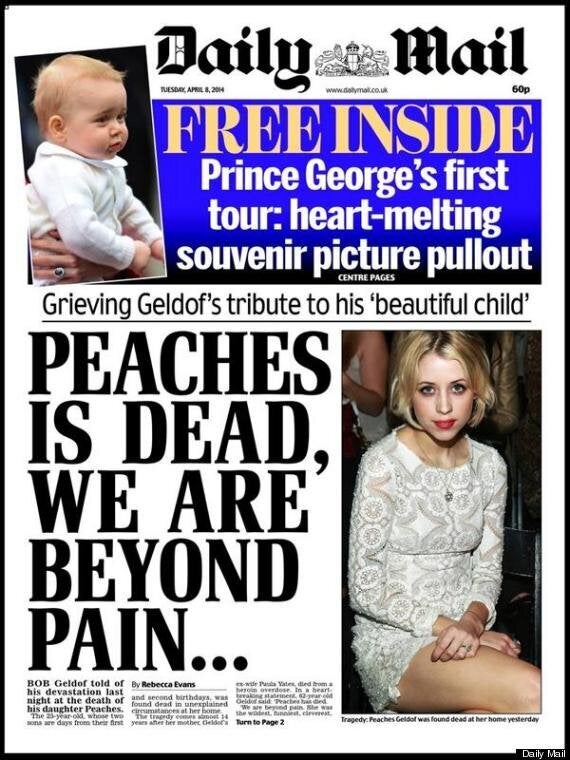 Peaches Geldof dies at age 25 – Daily News