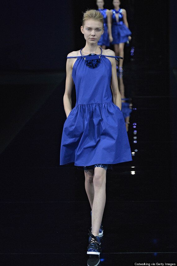 Emporio Armani Criticised For Using 'Unhealthily Thin' Models ...