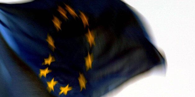 File photo dated 01/05/04 of the European flag as Britain is facing growing isolation in the European Union as the eurozone states move to integrate their fiscal and economic policies more closely, a parliamentary report has warned.