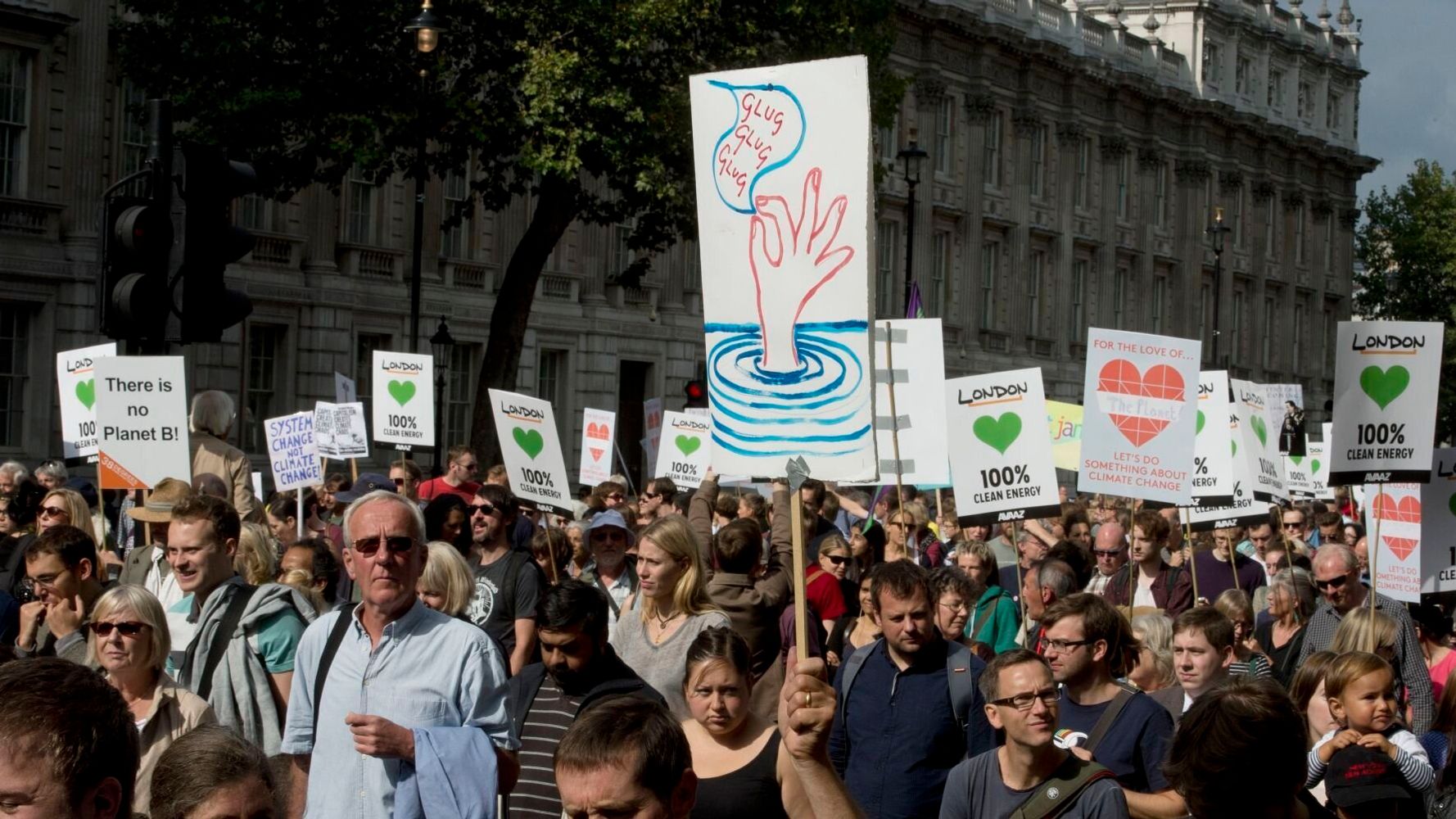 Climate Change March Takes Over London As Thousands Rally In Global