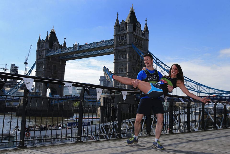 Athletics - Virgin London Marathon 2014 - Celebrities Photocall - Tower Bridge