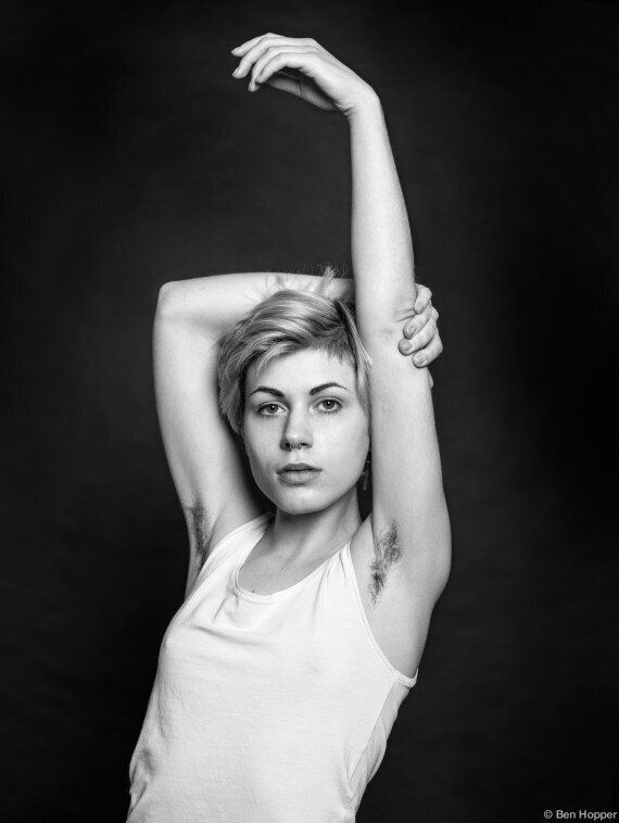 Hairy Armpits On Display In Ben Hopper S Natural Beauty Project