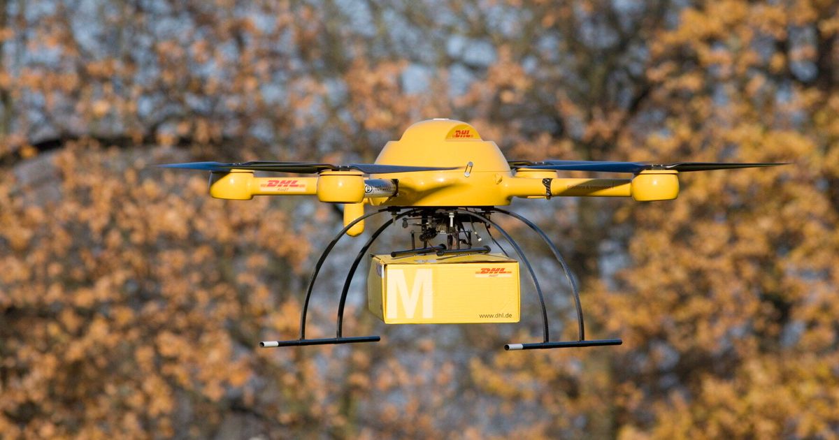 North Sea Island To Get Delivery By Drone Huffpost Uk Tech