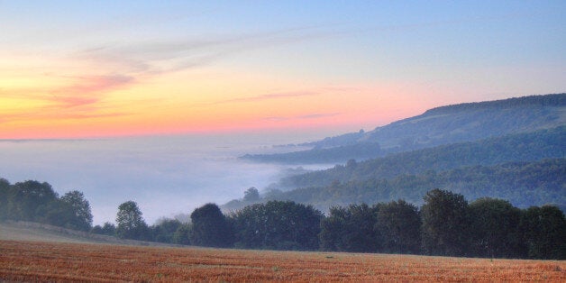 One of a series of HDR images taken between dawn and sunrise in early September in England