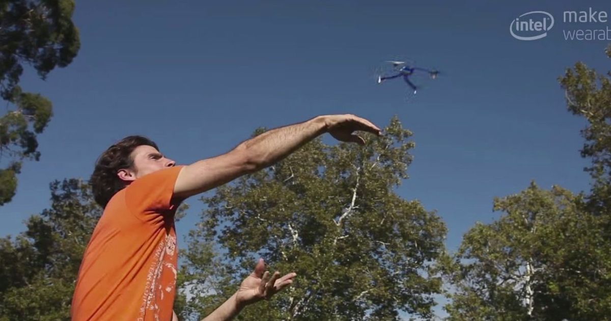 This Tiny Drone Launches Off Your Wrist To Take Selfies Huffpost Uk Tech